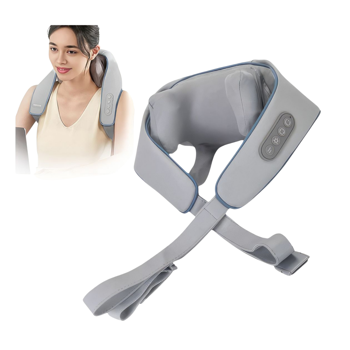 Kneadquarters Heated Neck & Shoulder Massager