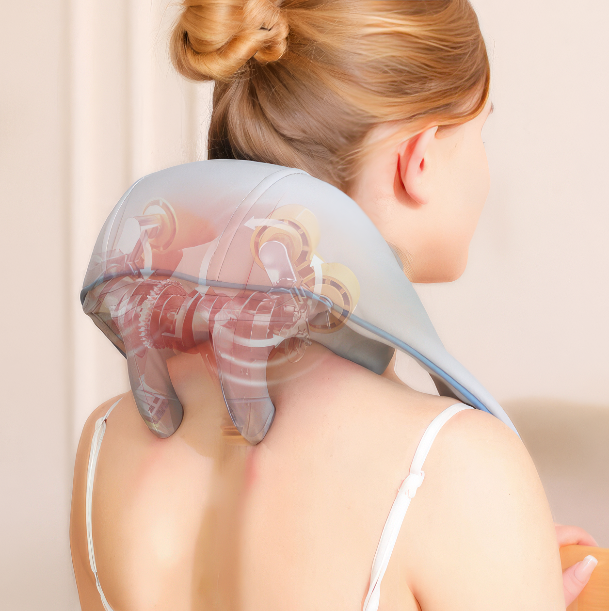 Kneadquarters Heated Neck & Shoulder Massager
