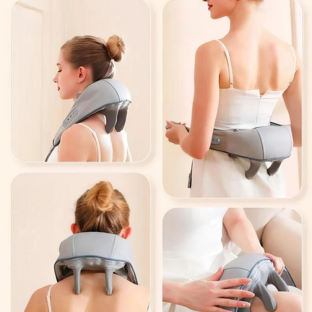 Kneadquarters Heated Neck & Shoulder Massager