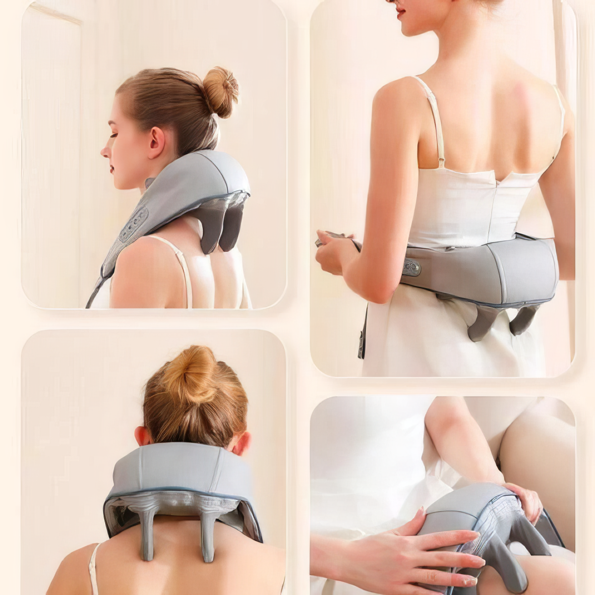 Kneadquarters Heated Neck & Shoulder Massager