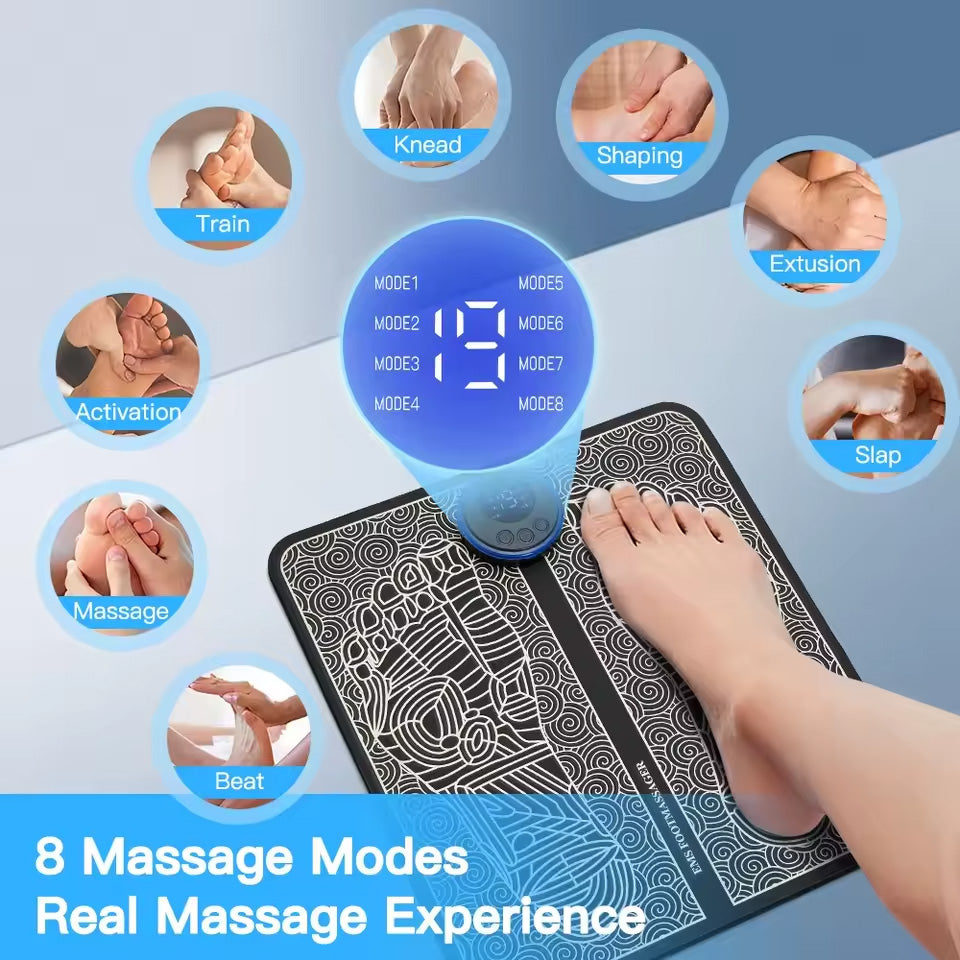 Kneadquarters EMS Foot Massager — Soothe Tired, Aching Feet at Home